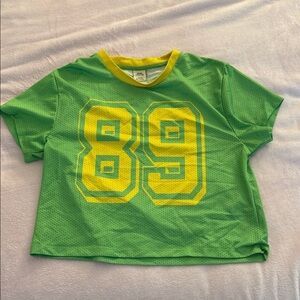 Green/Yellow Jersey Urban Outfitters